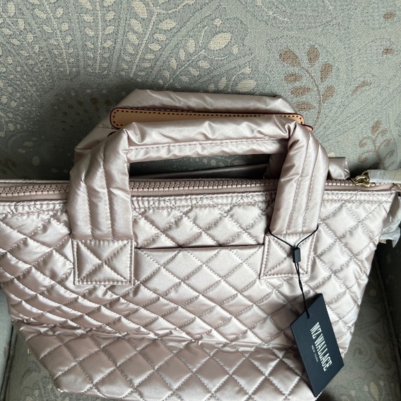 NWT Pale Rose Gold MZ WALLACE SUTTON DELUXE SMALL - Picture 7 of 10